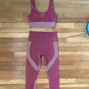 Puma Leggings and Sports Bra